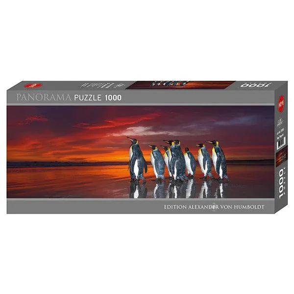 King Penguins 1000 Piece Panoramic Jigsaw Puzzle Heye - BIG FRENCHIES