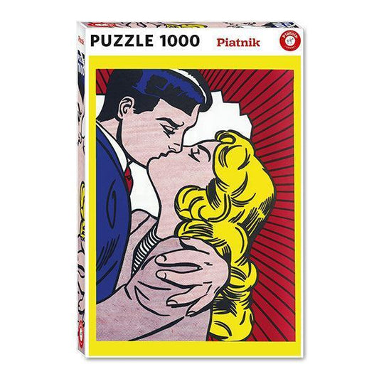 Kiss III by Lichtenstein 1000 Piece Jigsaw Puzzle Piatnik - BIG FRENCHIES