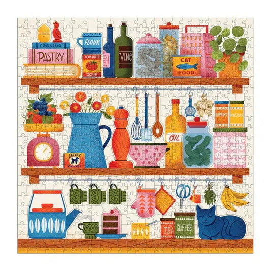 Kitchen Essentials 500 Piece Jigsaw Puzzle Galison - BIG FRENCHIES