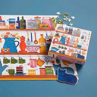 Kitchen Essentials 500 Piece Jigsaw Puzzle Galison - BIG FRENCHIES