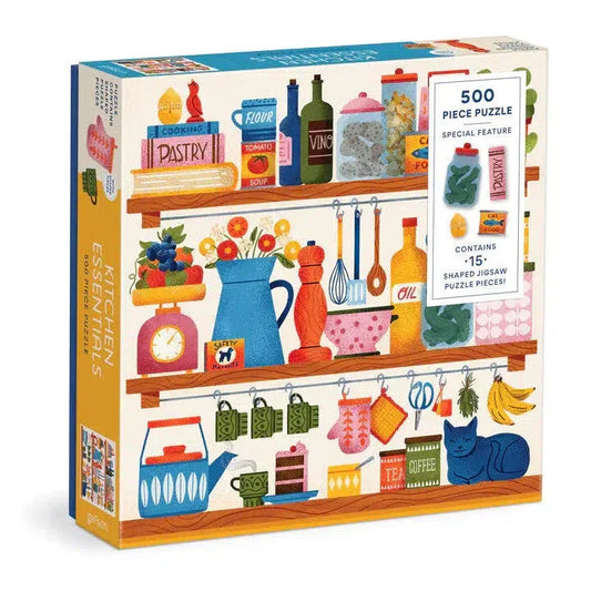 Kitchen Essentials 500 Piece Jigsaw Puzzle Galison - BIG FRENCHIES