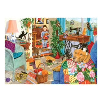 Kitten Chaos 1000 Piece Jigsaw Puzzle HOP
