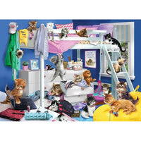 Kitten Slumber Party 1000 Piece Jigsaw Puzzle Cobble Hill