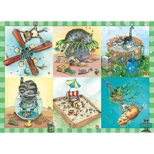 Kitten Trouble 100 Piece Jigsaw Puzzle Eurographics
