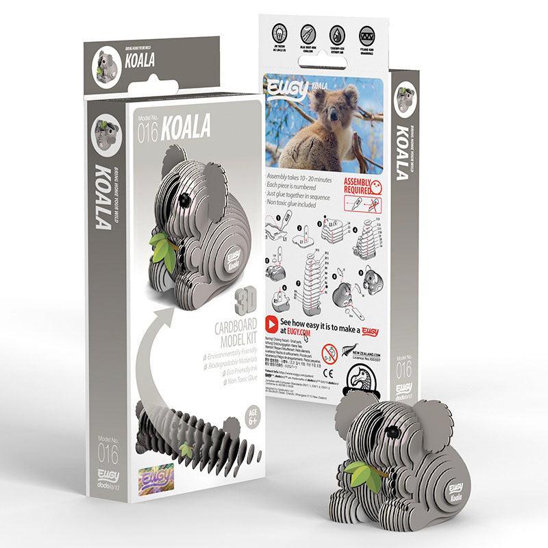 Koala 3D Cardboard Model Kit Eugy - BIG FRENCHIES