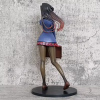 Komi Shouko Anime Figure, Komi Can‘t Communicate School Uniform Action Figurines PVC Statue 25 CM