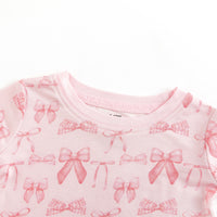 Pink Bows (Long Sleeve PJ) - BIG FRENCHIES