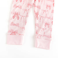 Pink Bows (Long Sleeve PJ) - BIG FRENCHIES