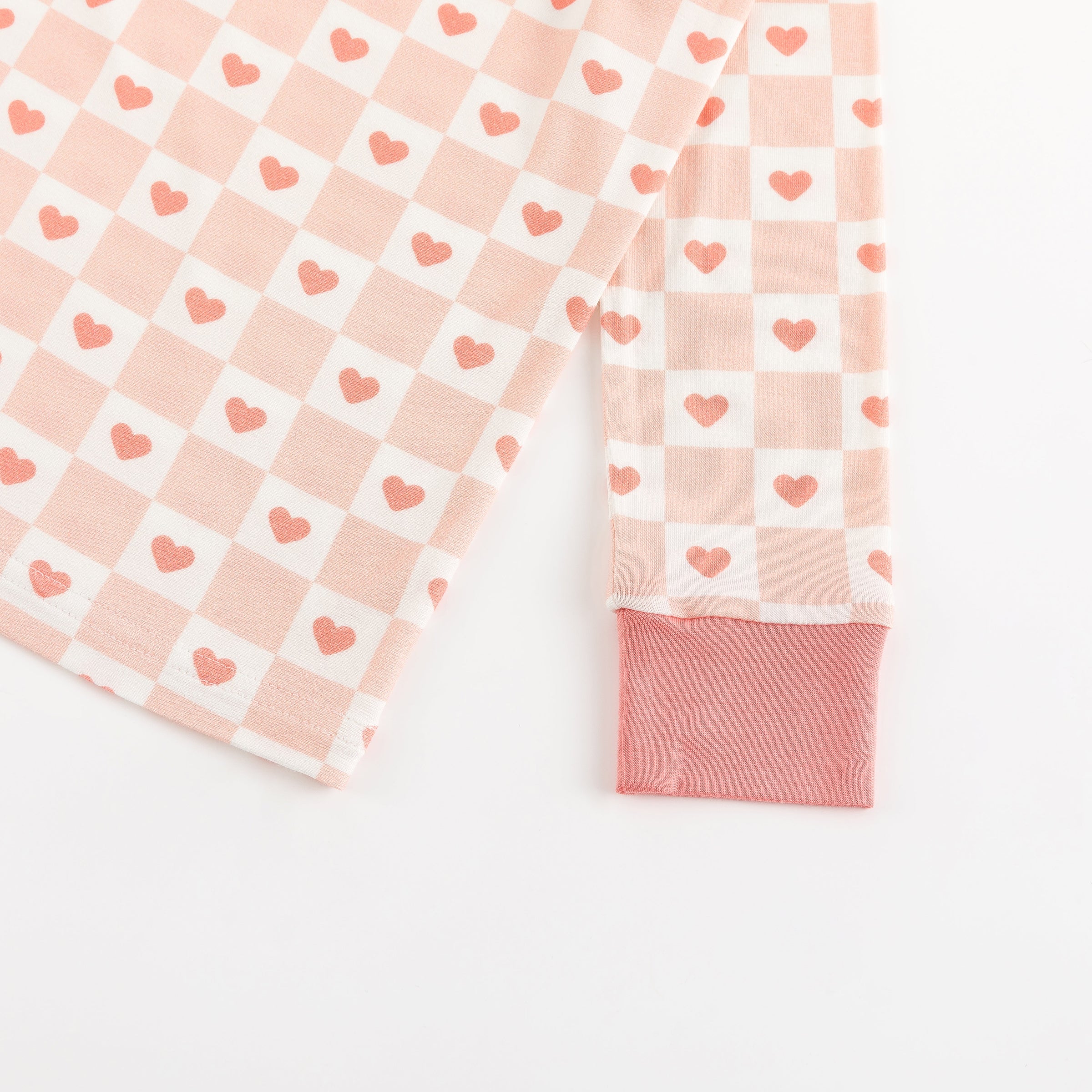 Checkerboard Hearts - BIG FRENCHIES