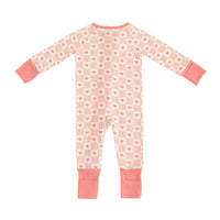 Checkerboard Hearts (Convertible Zip Footies) - BIG FRENCHIES
