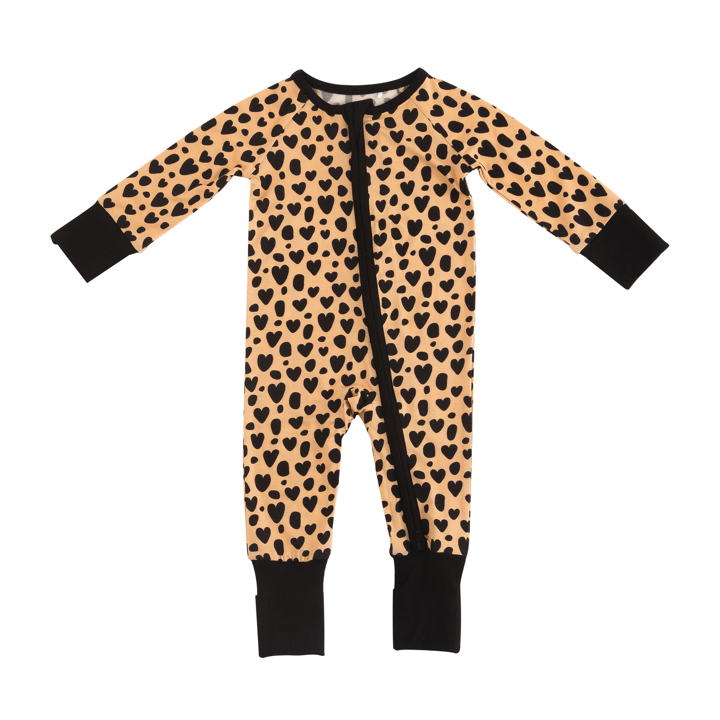 Wild Love (Convertible Zip Footies) - BIG FRENCHIES
