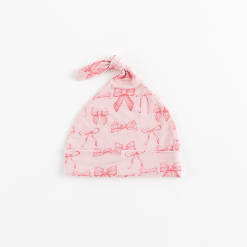 Pink Bows (Knotted Hat) - BIG FRENCHIES