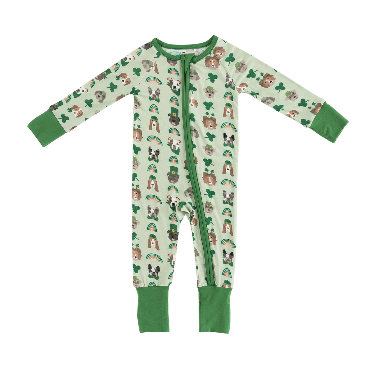 Puppy Parade (Convertible Zip Footies) - BIG FRENCHIES