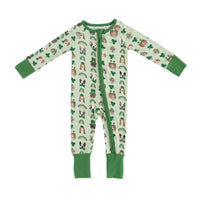 Puppy Parade (Convertible Zip Footies) - BIG FRENCHIES