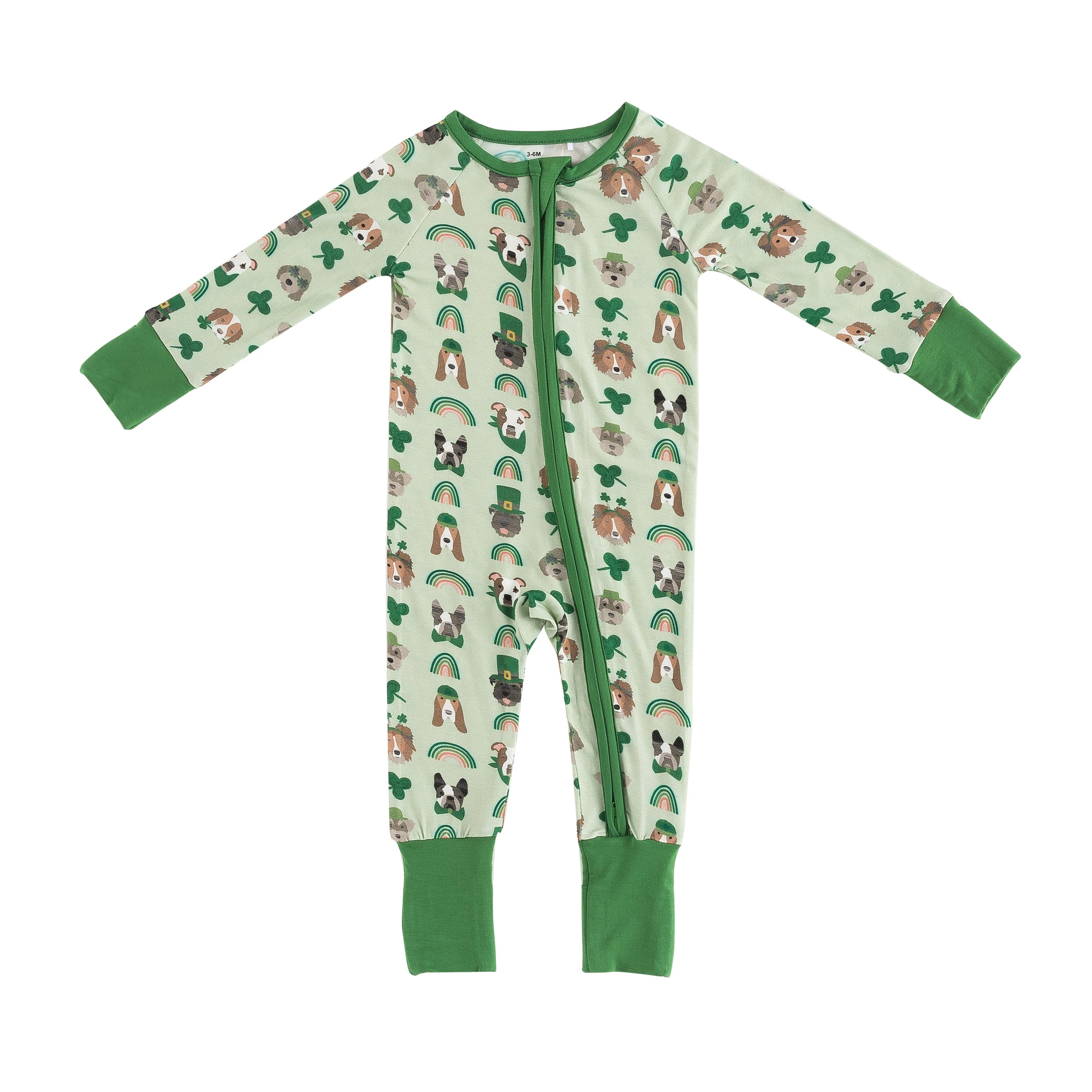Puppy Parade (Convertible Zip Footies) - BIG FRENCHIES