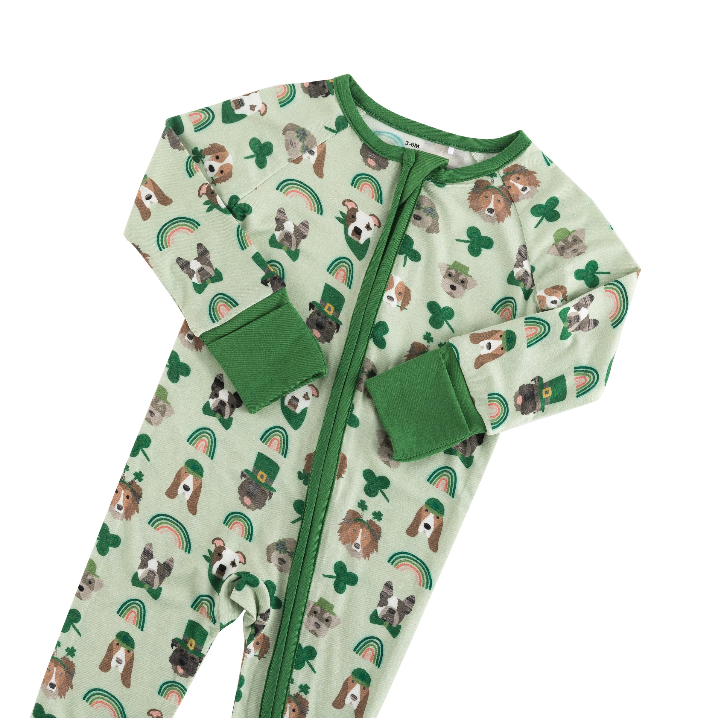 Puppy Parade (Convertible Zip Footies) - BIG FRENCHIES