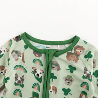 Puppy Parade (Convertible Zip Footies) - BIG FRENCHIES