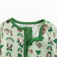 Puppy Parade (Convertible Zip Footies) - BIG FRENCHIES