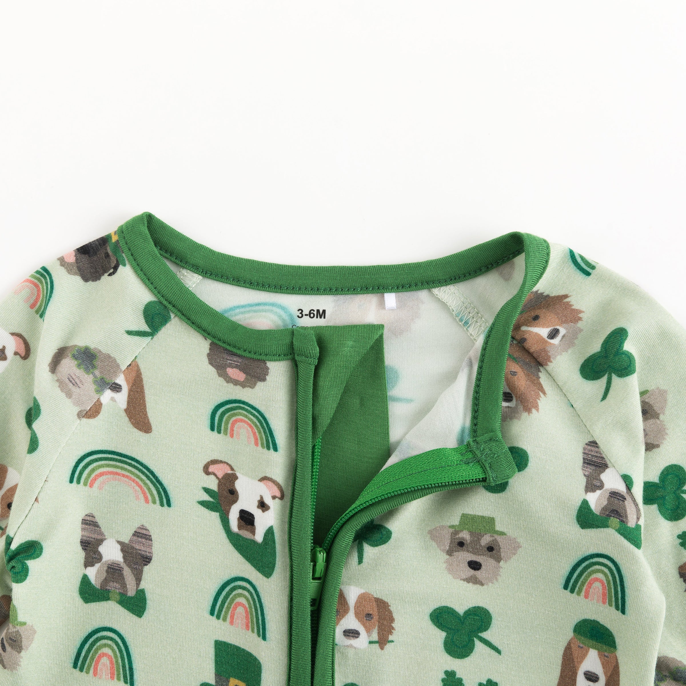 Puppy Parade (Convertible Zip Footies) - BIG FRENCHIES