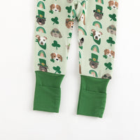 Puppy Parade (Convertible Zip Footies) - BIG FRENCHIES
