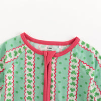 Lucky Clovers (Convertible Zip Footies)