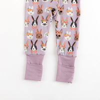 Midsummer Bunnies (Convertible Zip Footies) - BIG FRENCHIES