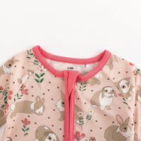 Meadow Bunny (Convertible Zip Footies) - BIG FRENCHIES