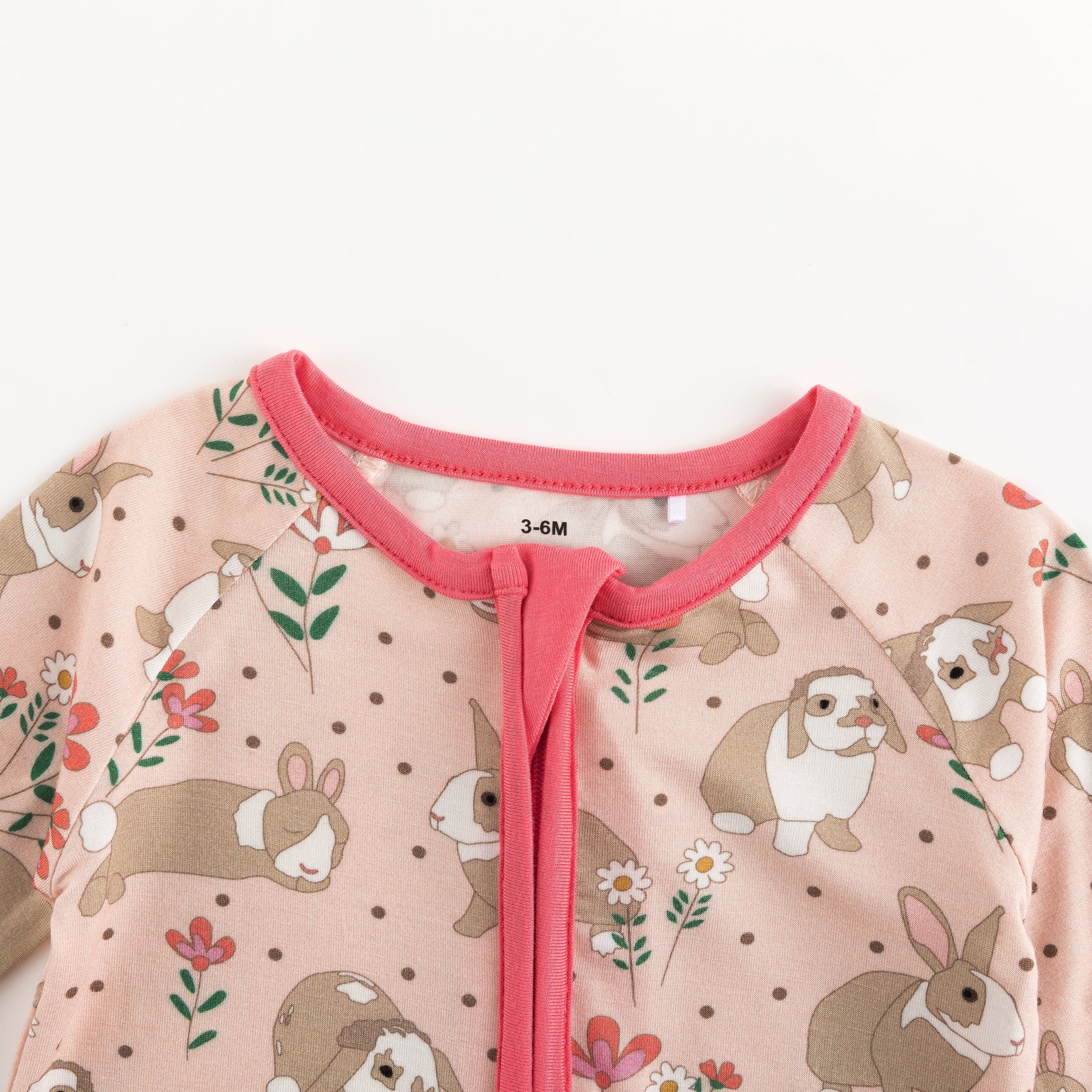 Meadow Bunny (Convertible Zip Footies) - BIG FRENCHIES