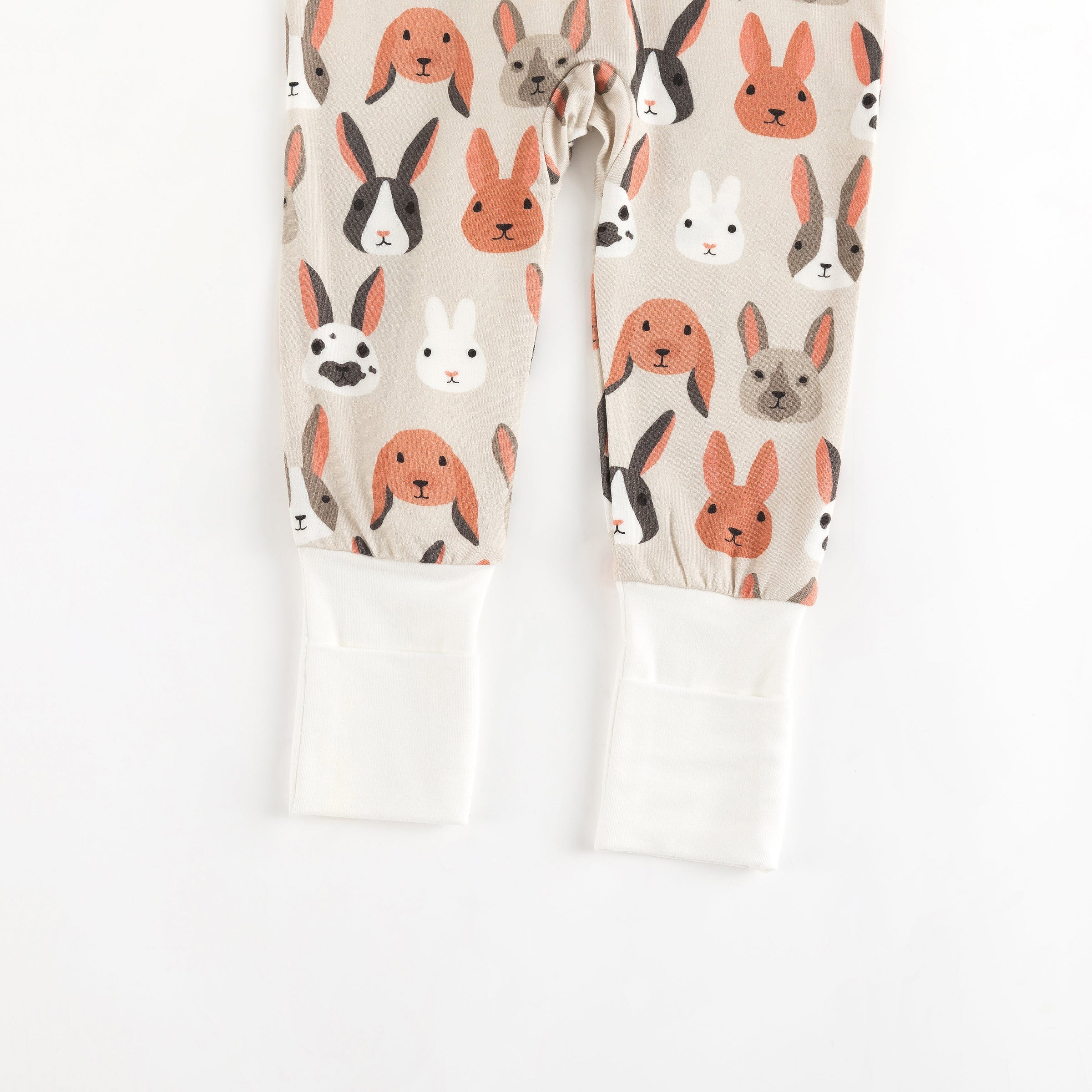 Bunny Crew (Convertible Zip Footies) - BIG FRENCHIES