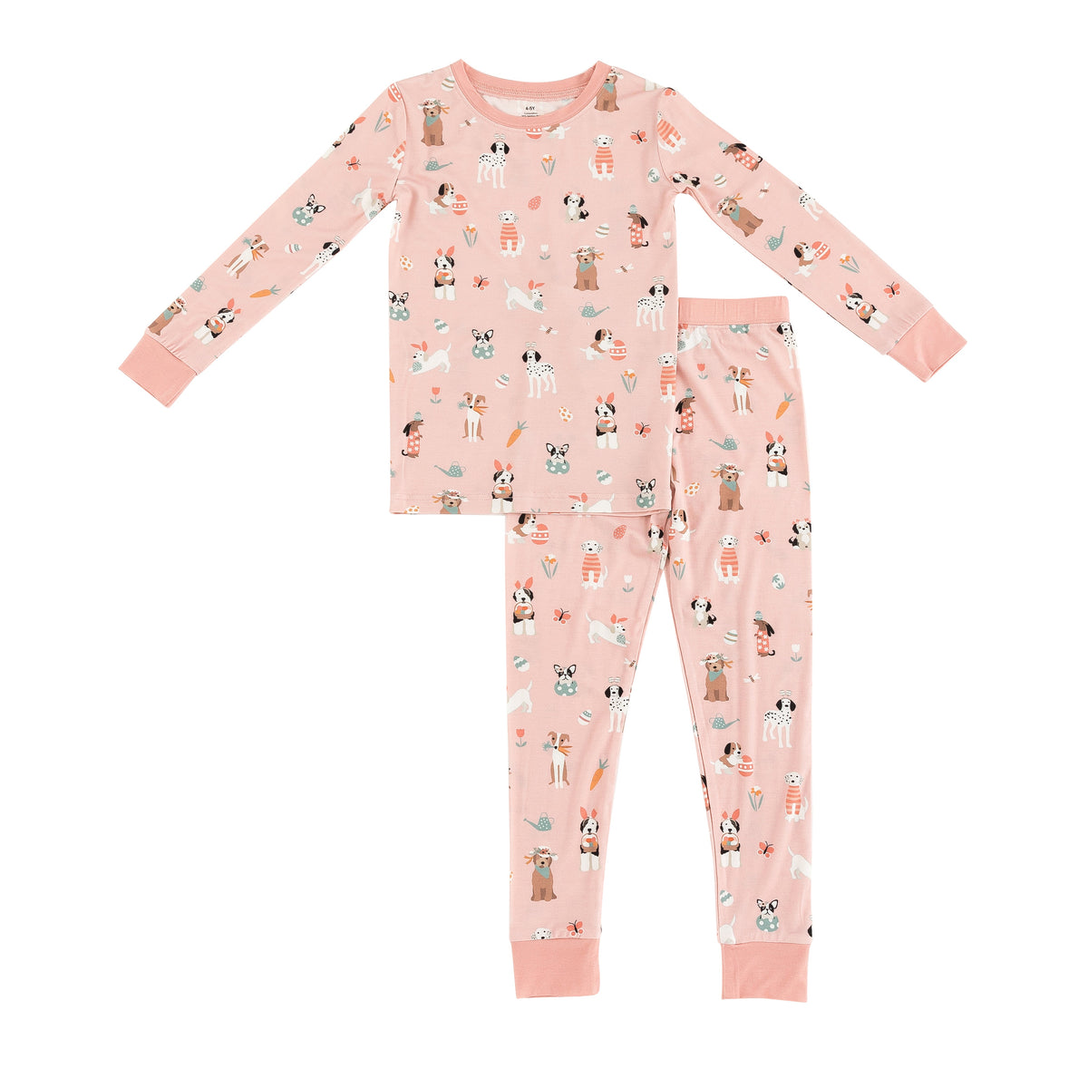 Puppy Egg Hunt (Women's PJ) - Pink - BIG FRENCHIES