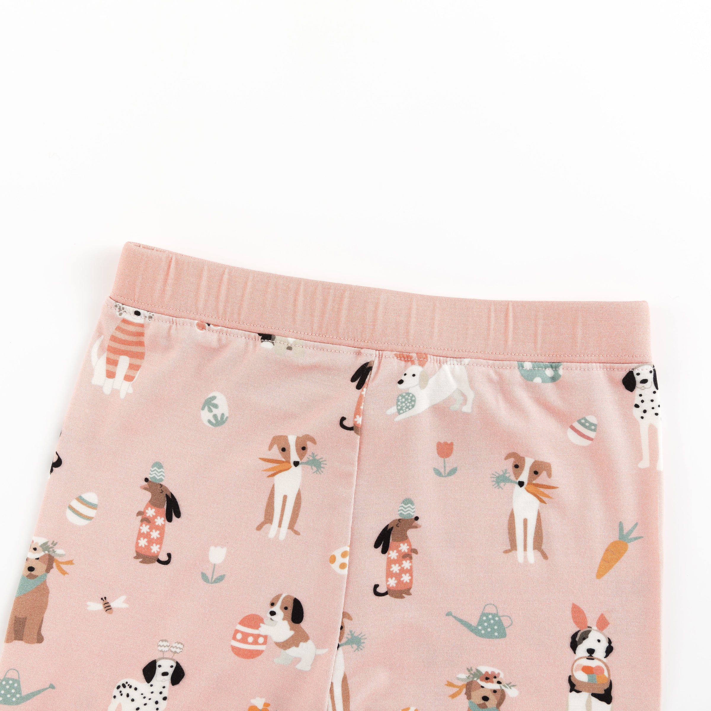 Puppy Egg Hunt (Short Sleeve PJ) - Pink - BIG FRENCHIES