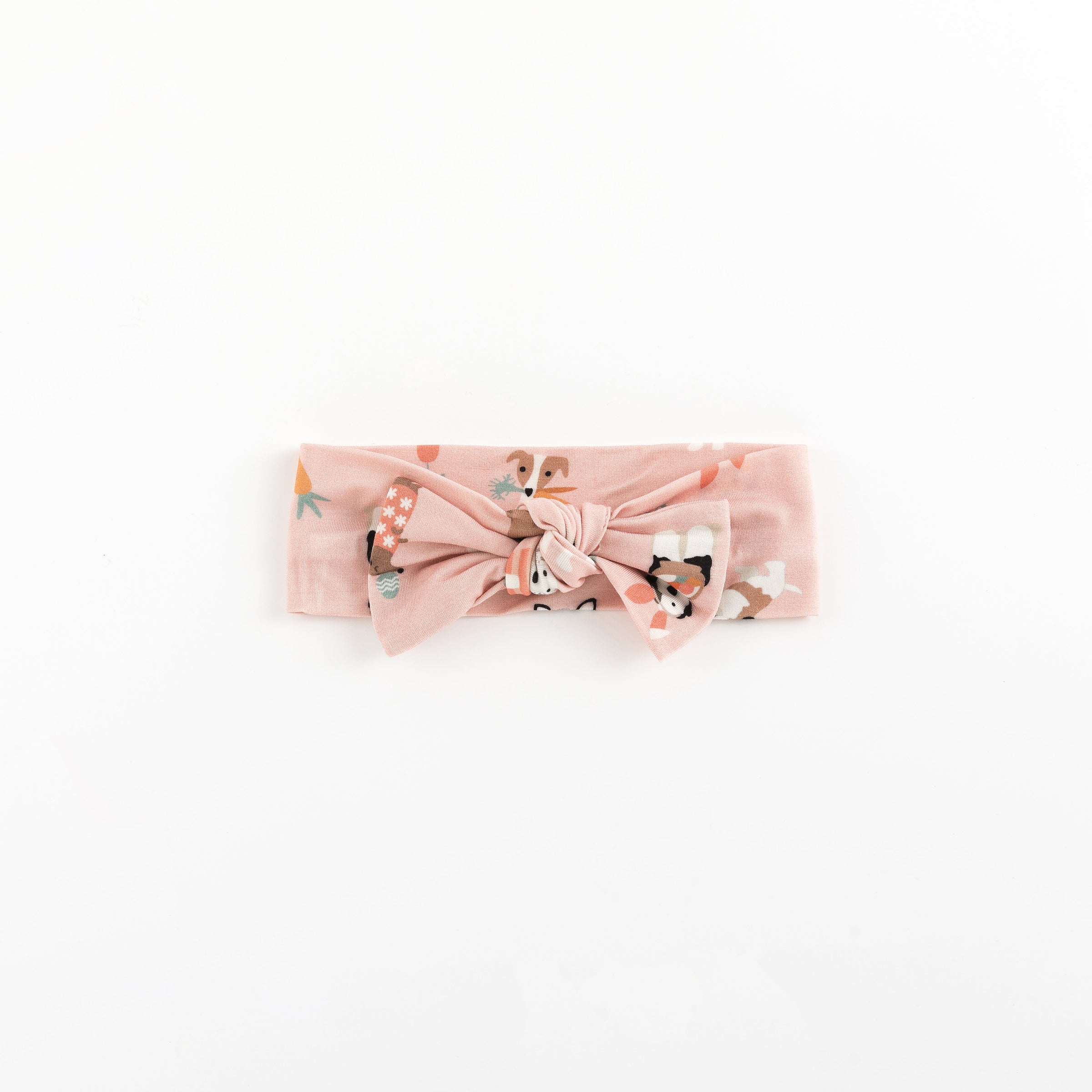 Puppy Egg Hunt (Bow Headband) - Pink - BIG FRENCHIES