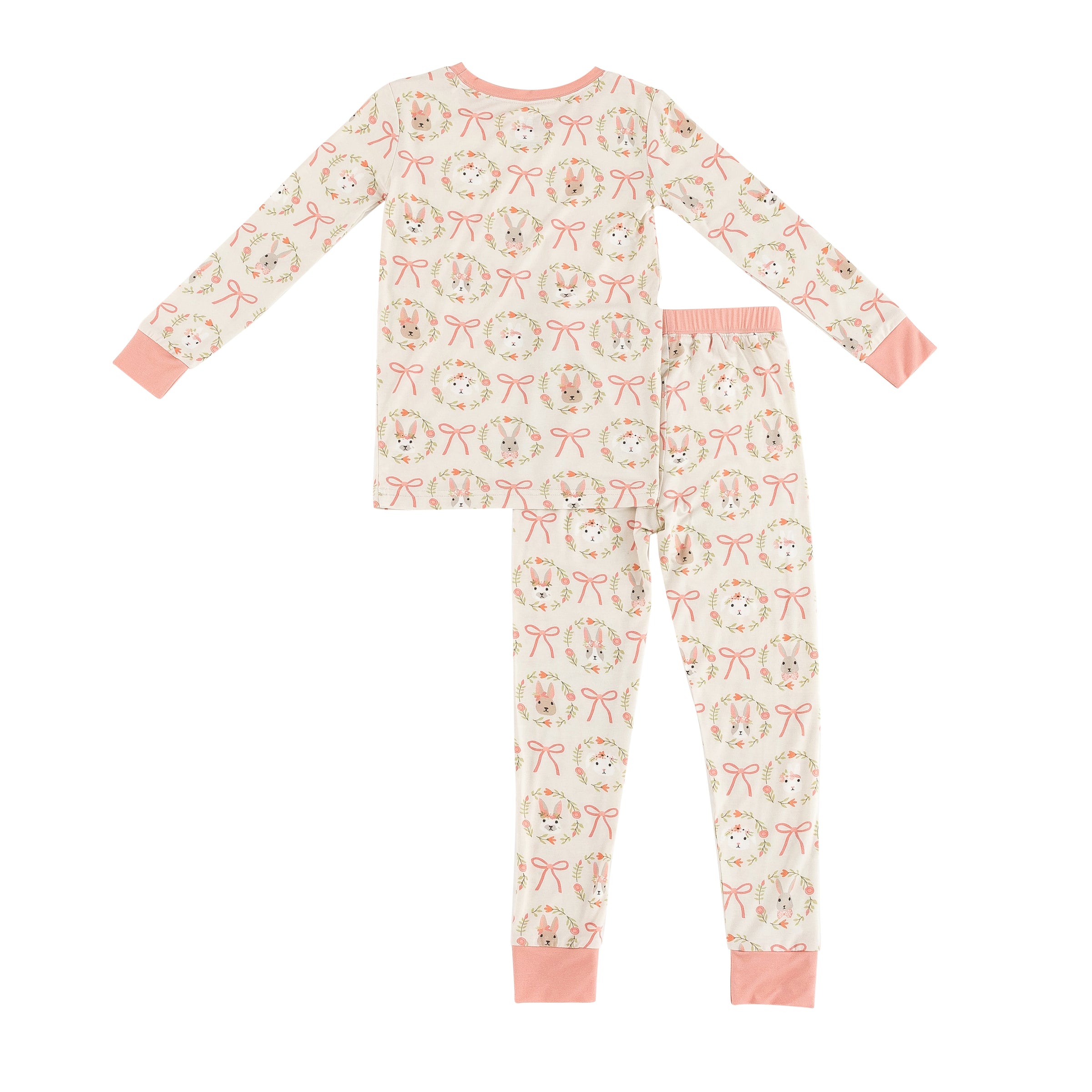 Bows & Bunnies (Long Sleeve PJ) - BIG FRENCHIES