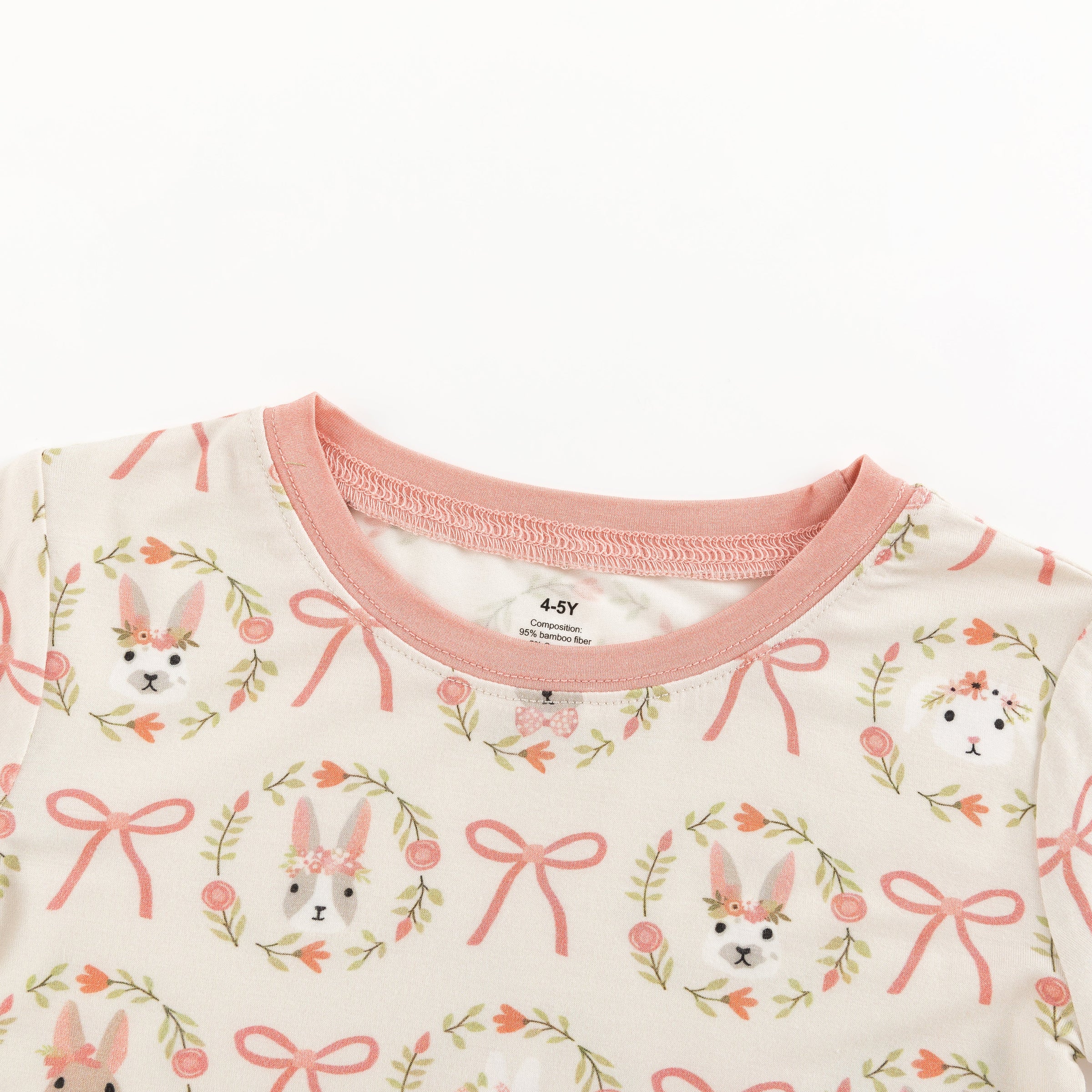 Bows & Bunnies (Long Sleeve PJ) - BIG FRENCHIES