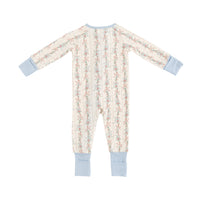 Bow Blossom (Convertible Zip Footies) - BIG FRENCHIES