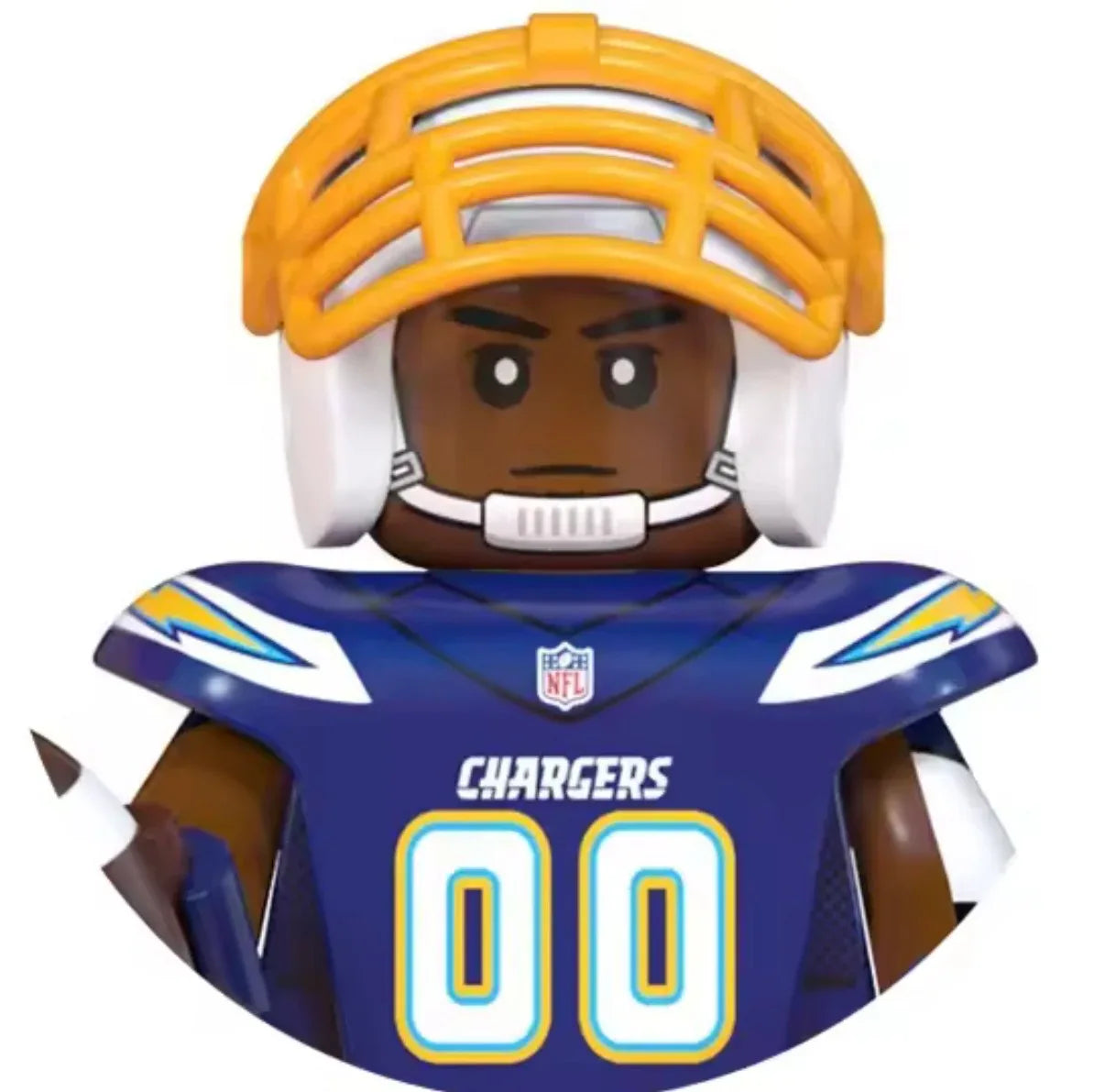 Los Angeles Chargers Team Minifigure - BIG FRENCHIES