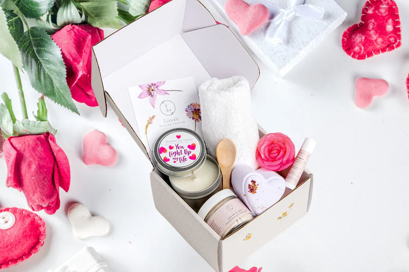 Cute LOVE Special Gift Box, Natural Skincare Gift Box, Mother's Day Gift, BFF, Sister - BIG FRENCHIES