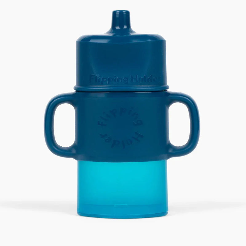 Flipping Holder TRAVEL with HANDLES & SIP TOP - BIG FRENCHIES