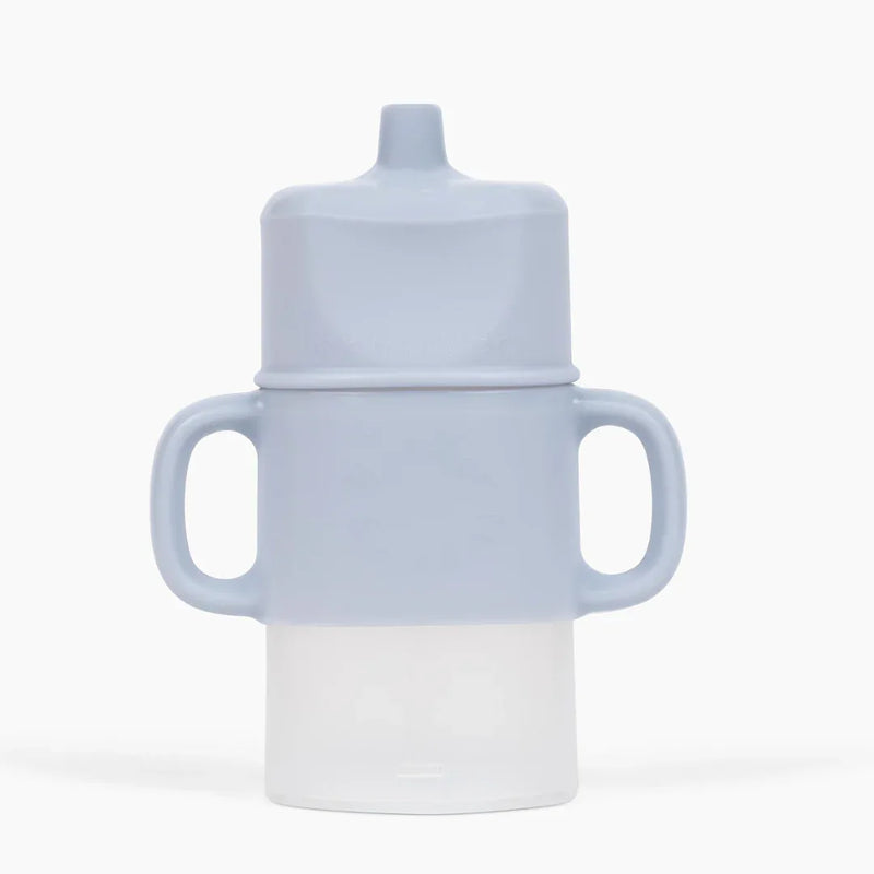 Flipping Holder TRAVEL with HANDLES & SIP TOP - BIG FRENCHIES