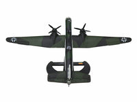 Heinkel He 177 Bomber Aircraft "II./KG 40 Bordeaux France" (1942) German Luftwaffe 1/144 Diecast Model Airplane by Luppa