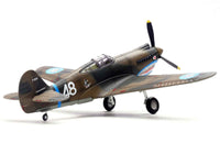 Curtiss P-40B/C Warhawk Fighter Aircraft "White 48 David Lee 'Tex' Hill 2nd Squadron Panda Bears Chinese Air Force Burma" (1942) 1st American Volunteer Group 1/72 Diecast Model Airplane by Legion