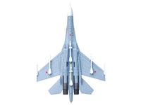 Sukhoi Su-27 Flanker-B Aircraft "Blue 388 Paris Air Show" (1989) Soviet Air Force 1/100 Diecast Model Airplane by Legion