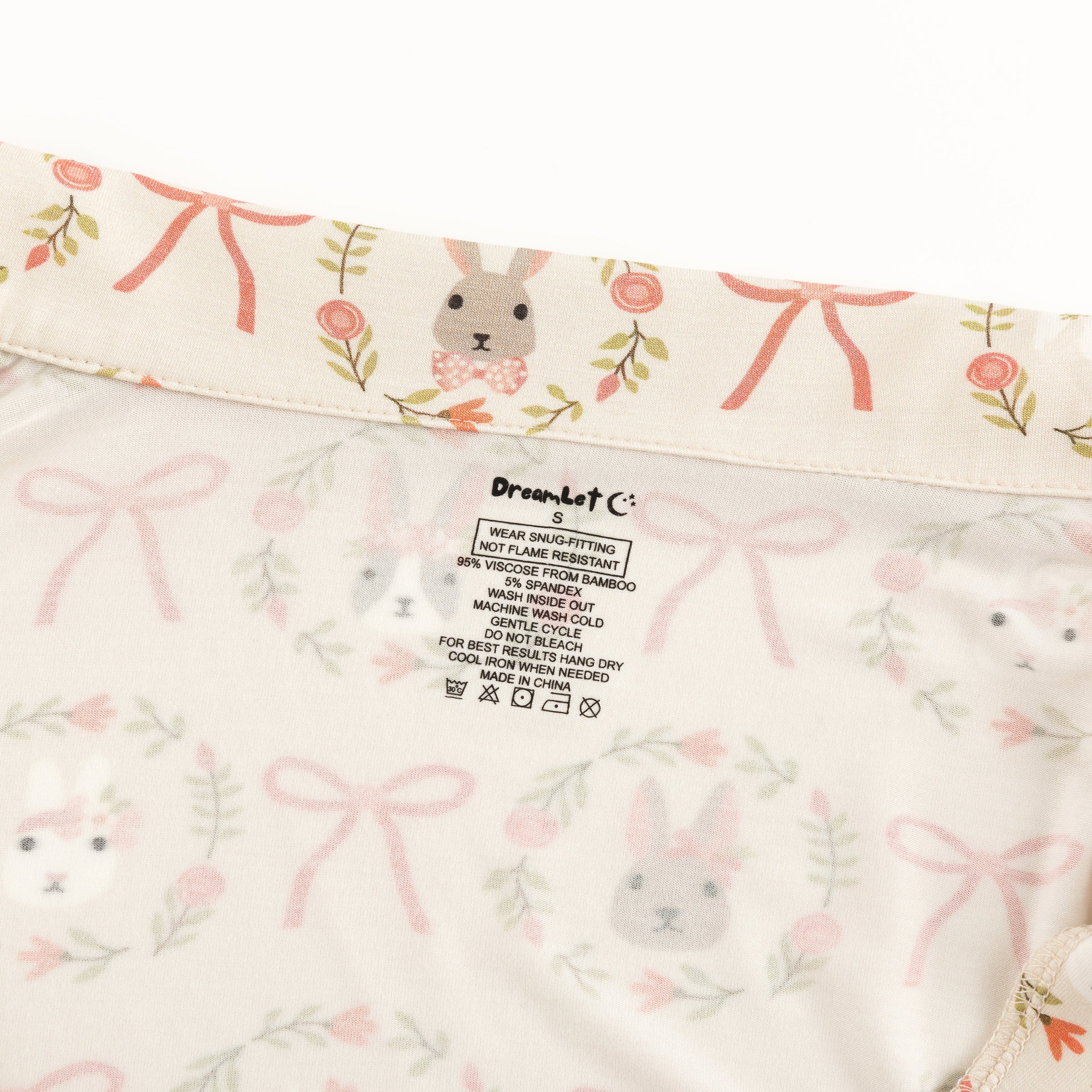 Bows & Bunnies (Women's Short Sleeve PJ)