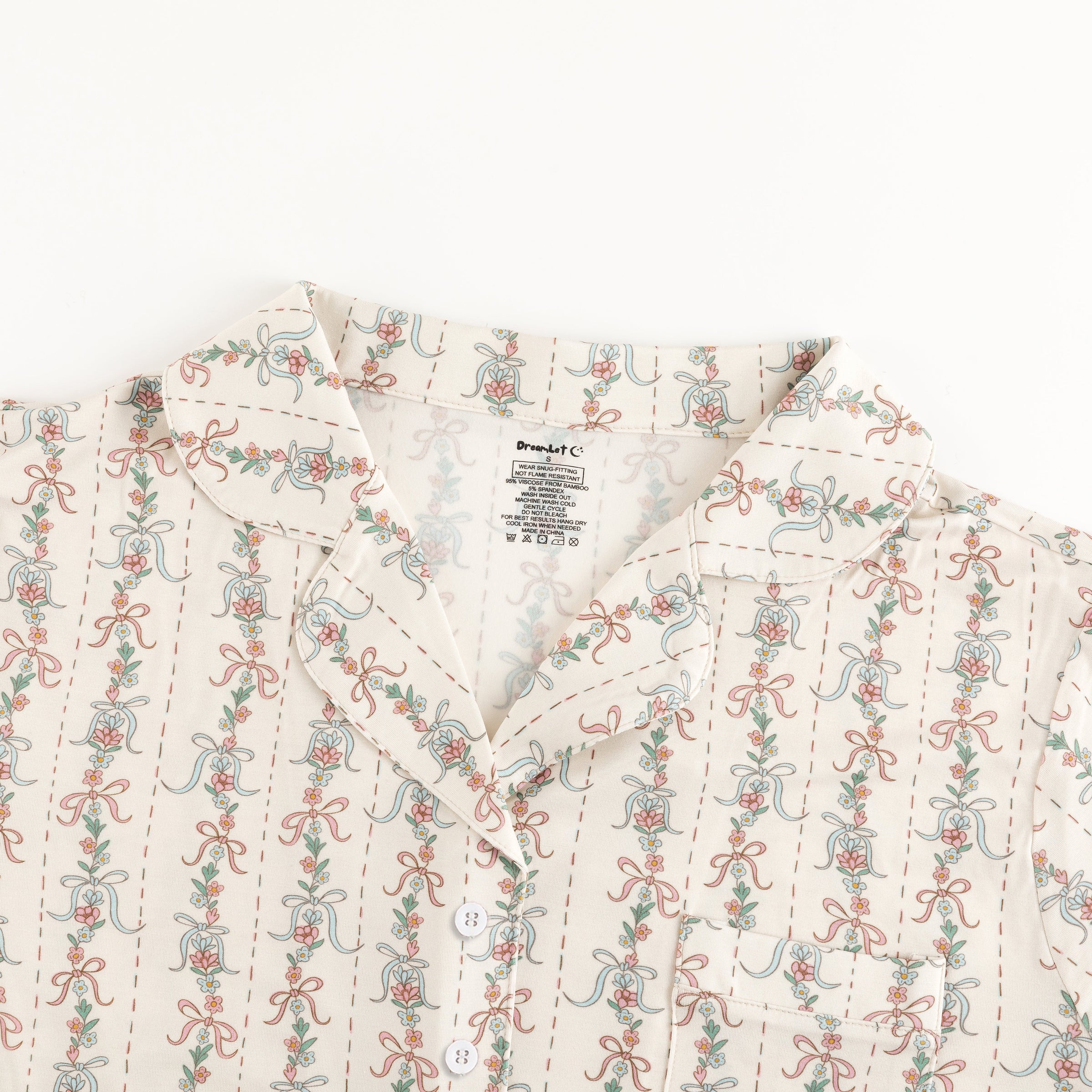 Bow Blossom (Women's Short Sleeve PJ)