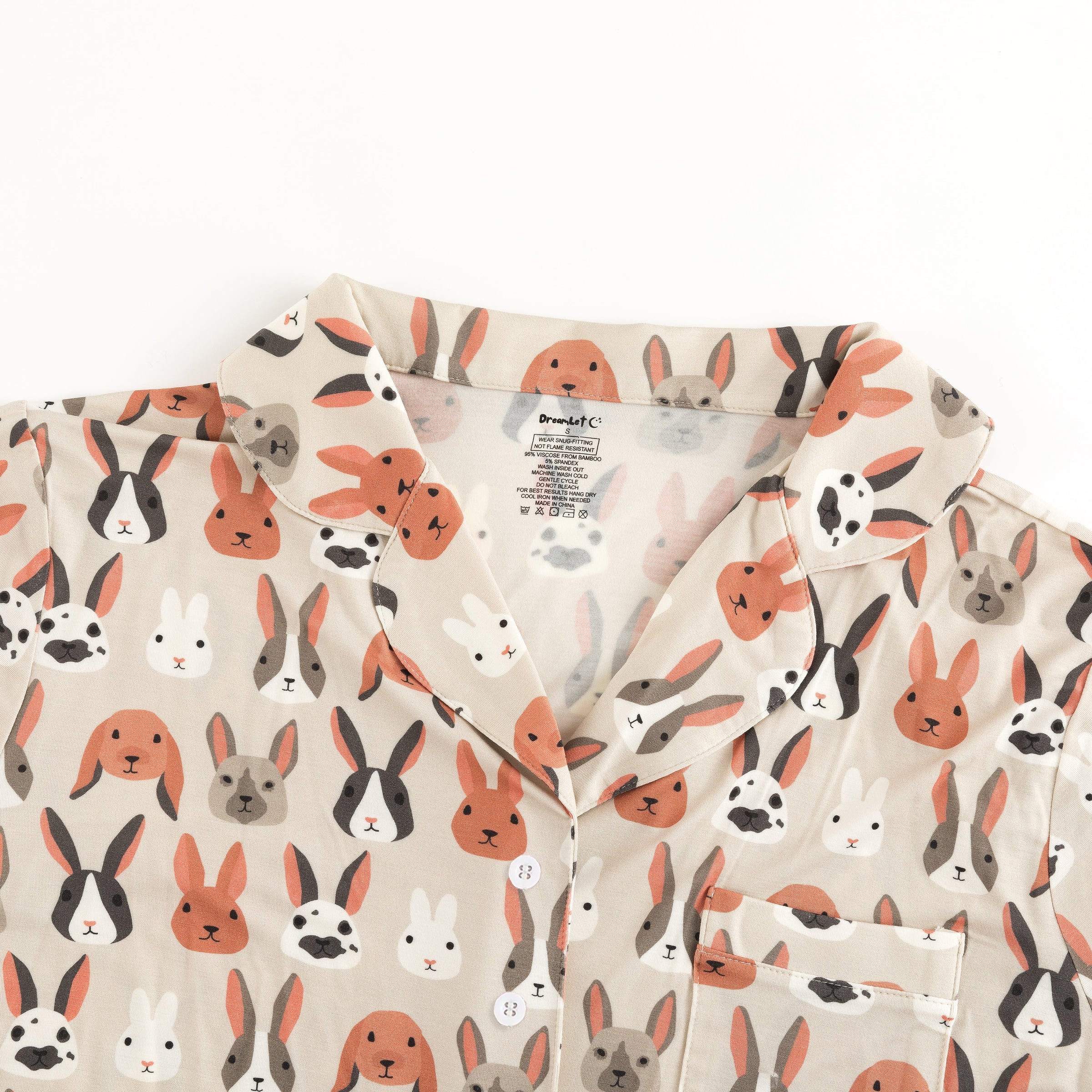 Bunny Crew (Women's Short Sleeve PJ)