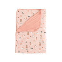 Puppy Egg Hunt (Dream Blanket) - Pink - BIG FRENCHIES