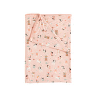 Puppy Egg Hunt (Dream Blanket) - Pink - BIG FRENCHIES