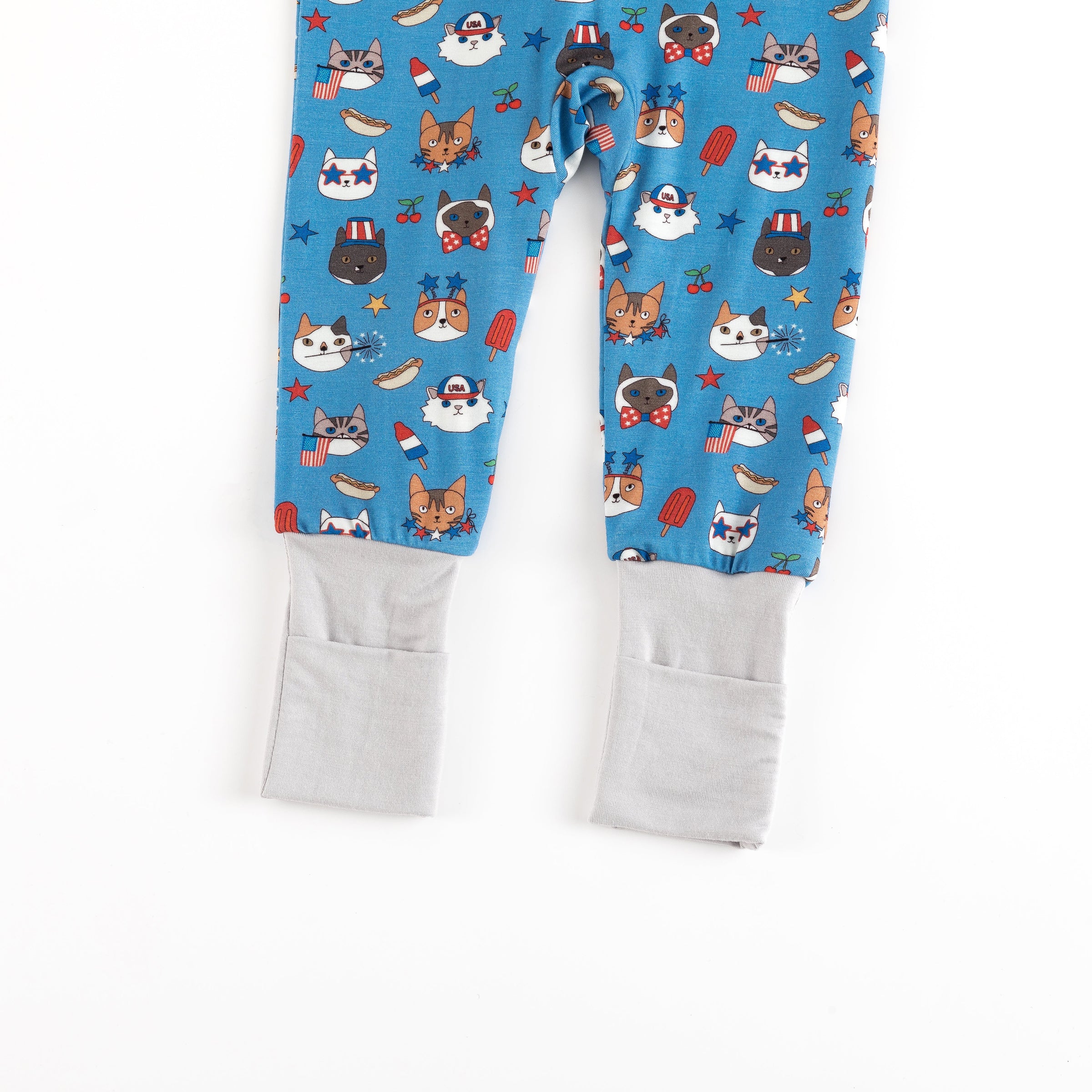 Freedom Cats (Convertible Zip Footies) - BIG FRENCHIES