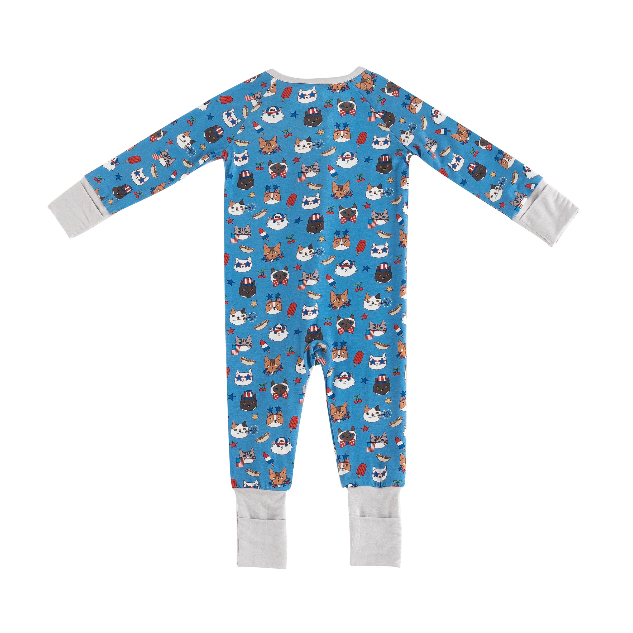 Freedom Cats (Convertible Zip Footies) - BIG FRENCHIES