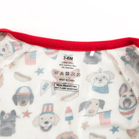 Freedom Dogs (Convertible Zip Footies) - BIG FRENCHIES